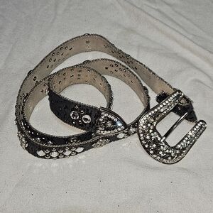BHW Western Cowgirl Sparkling Studs and Jewels Belt